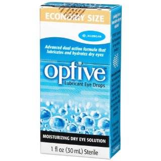 Allergan Optive Lubricant Eye Drops, 2 Bottles 0.5 fl oz (15 ml)