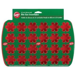   Bite Size Silicone Baking Mold Snowflake Arts, Crafts & Sewing