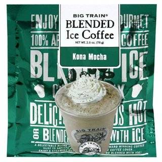 Big Train Blended Ice Coffee, Kona Mocha, 2.8 Ounce Bags (Pack of 25)