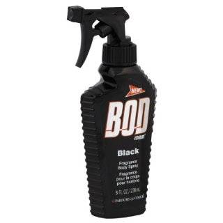 Parfums De Coeur Bod Man Black Fragrance Body Spray for Men, 8 Ounce
