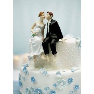   Motorcycle Bride and Groom Cake Topper Style 8660