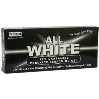 Dr. Collins All White 22% Carbamide Peroxide, 3 Units