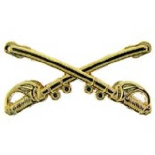 Cavalry Cross Sabers One Gold Cavalry Cross Sabers
