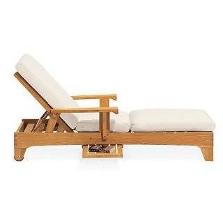  Teak Wood Chaise Lounge Chair Patio, Lawn & Garden