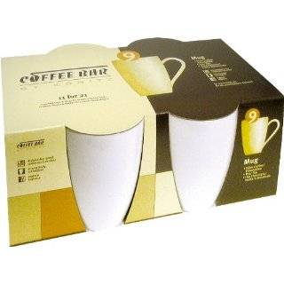 Konitz Set of 4 Coffee Bar Coffee Mugs. 