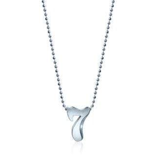 Alex Woo Little Numbers Sterling Silver Number 7 Pendant, 16