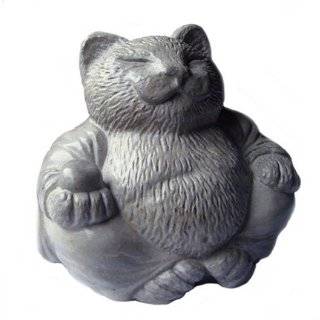  Big Lucky Fat CAT Buddha Sculpture