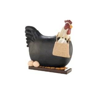   and Fancy Chalkboards, Black Rooster, 10 3/4 Inch Tall