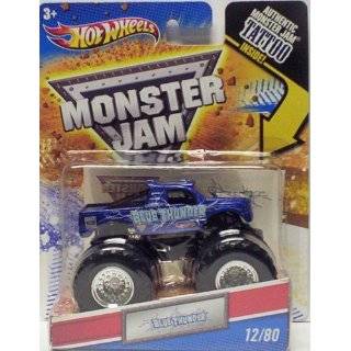  Monster Jam Monster Duo BLUE THUNDER 164 Scale Collectible Truck 