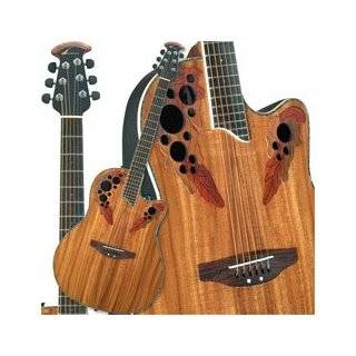   Acoustic Electric Guitar (Figured Koa Top) Musical Instruments