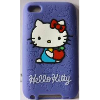  Smile Case Hello Kitty Light Blue Silicone Full Cover Case for iPod 