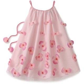  Blue Pearl Girls 2 6X Stripe Satin Rachel Dress With Pink 