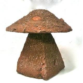 Garden Mushroom Quality Hand Sculpted Large Mushroom Terracotta 