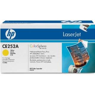 HP LaserJet CE252A Yellow Print Cartridge in Retail Packaging