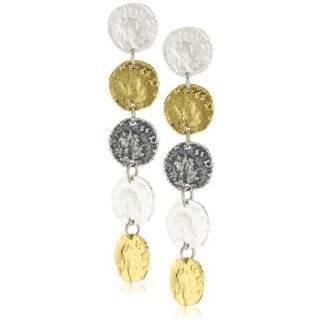  TAT2 Designs Coin Gold 2 Coin Earrings Jewelry