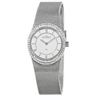 Skagen Womens C566XSSS1 Steel Mother of Pearl Dial Diamond Watch