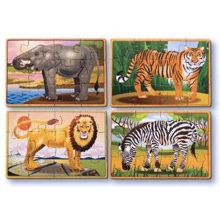 Melissa & Doug Deluxe Zoo in a Box Jigsaw Puzzles