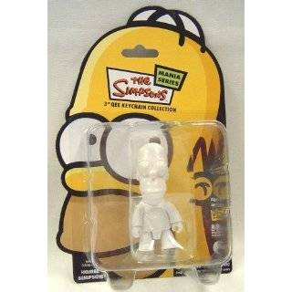  Homer Simpson 3 Inches Qee Mania SDCC Figure and Keychain 
