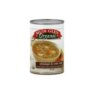 Muir Glen Organic Soup, Chicken & Wild Rice, 14 oz, (pack of 3)