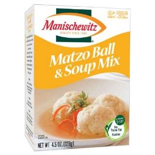 Manischewitz Passover Matzo Ball & Soup Mix, 4.5 ounce Boxes (Pack of 