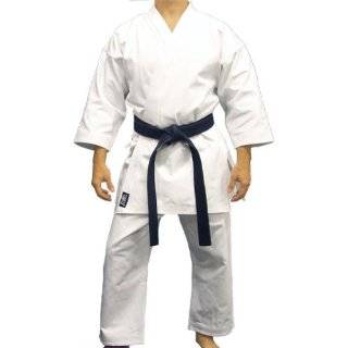 Piranha Gear Karate Uniform (Extra Heavyweight), 4/5 sleeves, White