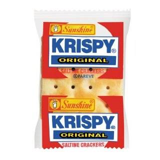 Krispy Saltine Crackers 2 Count,  Ounce Packages (Pack of 500)