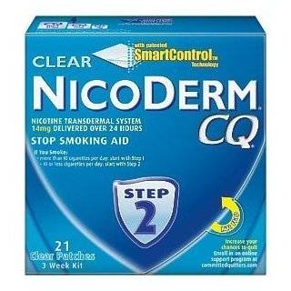 NicoDerm CQ Step 2   3 Week Kit   21 Clear Nicotine Patches