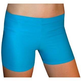   Juniors/Womens Spandex Shorts, 3 Inch Inseam, Groovy Print Clothing