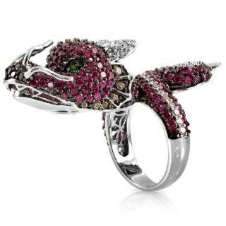  Ferns Flying Pig Cocktail Ring Emitations Jewelry