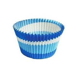  Cupcake Creations Baking Cups, Blue Circle 80 Pack