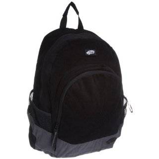 Van Doren Mens Backpack   One Size Fits All   Black / White Vans Van 