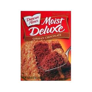 Duncan Hines Cake German Chocolate Cake Mix 18.25 oz   6 Unit Pack