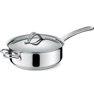   Quart Stainless Steel Induction Sauté Pan with Lid