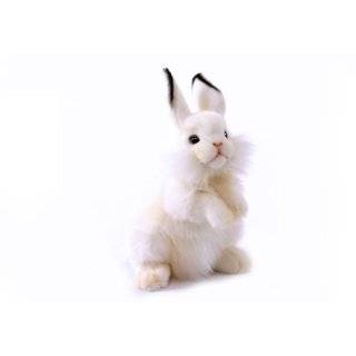  Hansa Snow Rabbit Stuffed Plush Animal Toys & Games