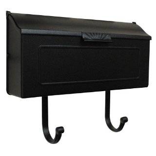 Special Lite Products SHH 1006 BLK Horizon Horizontal Mailbox, Black