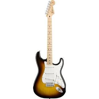 Fender Standard Stratocaster® Electric Guitar, Brown Sunburst, Maple 