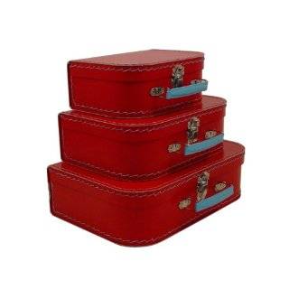 Cargo Cool Euro Suitcases, Red, Set of 3