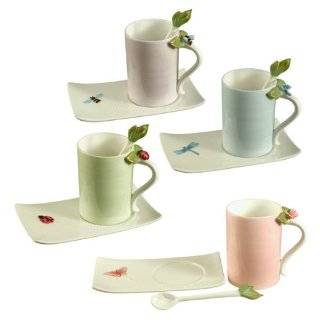 Grasslands Road Ambiance Bee Ladybug Dragonfly Butterfly Teacup 