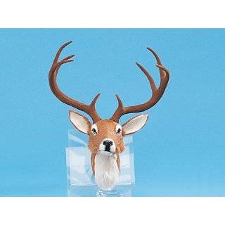 Deer Head Wall Mount Collectible Figurine Statue Decoration Model New