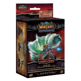 Upper Deck World of Warcraft Miniatures Game Spoils of War Booster Box